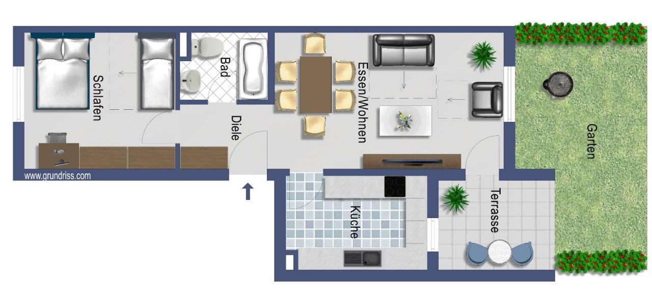 Ferienwohnung Am Seepark Pfullendorf Bagian luar foto