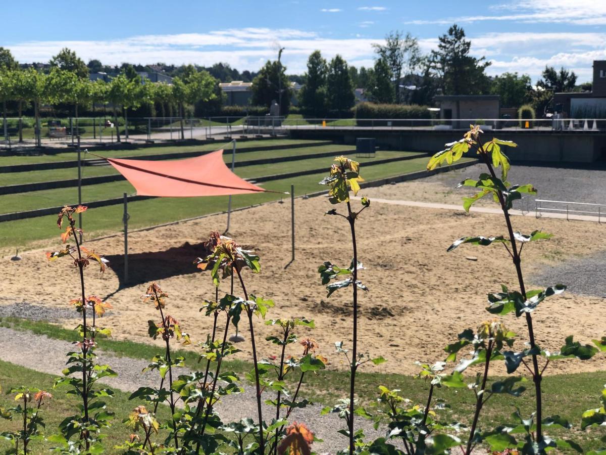 Ferienwohnung Am Seepark Pfullendorf Bagian luar foto