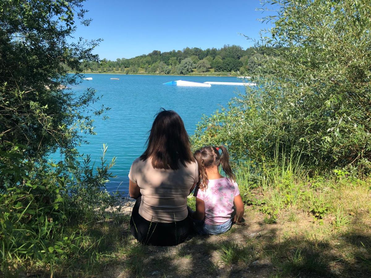Ferienwohnung Am Seepark Pfullendorf Bagian luar foto